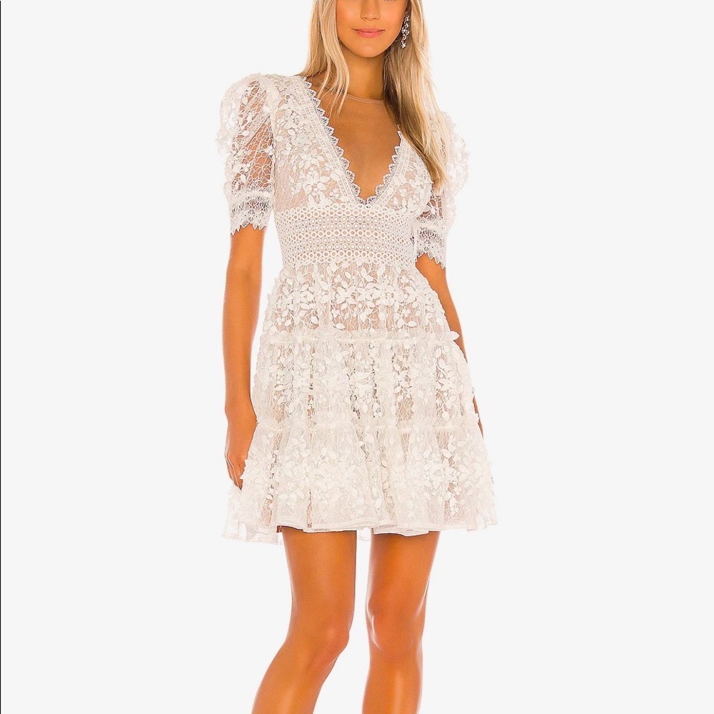 Bronx and Banco Megan Mini Dress, Lace dress, xs